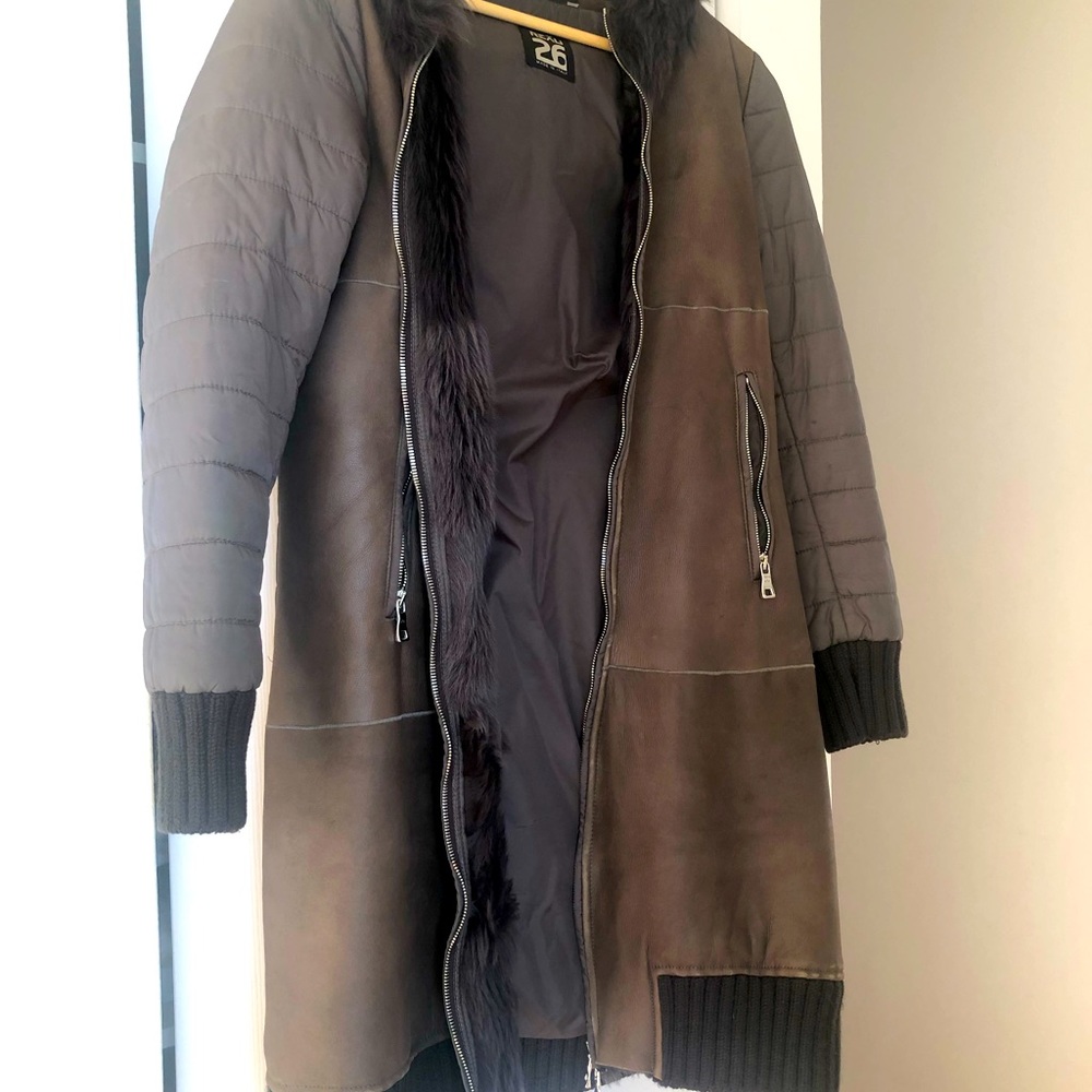 Winter jacket (fur and down)